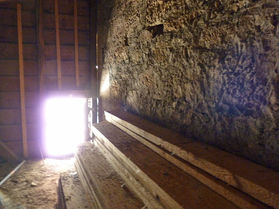Das Dachgebälk (Foto: Karl-Franz Thiede)